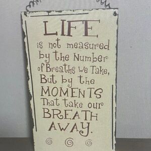Inspirational Wall Art with Quote